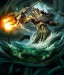 Poseidon-greek-god-sea-fiery-trident